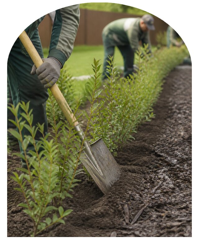 Посадка живой изгороди в Владимире по цене от 1245 р. | Метпроект-Вдм